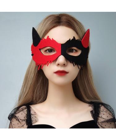 POPETPOP the mask masquerade mask party mask women masks for women mardi gras mask for women party masks for adults masquerade party fox mask venetian mask Venice men and women fun - Buy Online on GoSupps.com