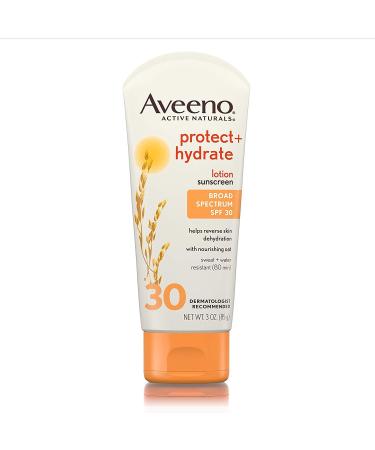 Aveeno Protect + Hydrate SPF30 Lotion 3 Ounce (88ml) (3 Pack)