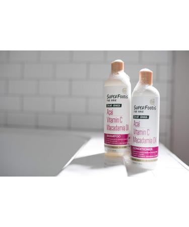 Petal Fresh SuperFoods Color Shield Shampoo & Conditioner Set - A a Vitamin C & Macadamia Oil for Color-Treated Hair | Nourishing Shine | Buy Internationally - Buy Online on GoSupps.com