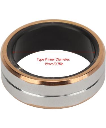 Dadea Smart Ring Waterproof Ceramic & Stainless Steel Fitness Ring for Sleep Tracking | Comfortable Durable and Stylish Health Ring - Buy Online on GoSupps.com