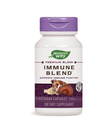 Nature's Way Immune Blend 1600 mg 90 Vegetarian Capsules