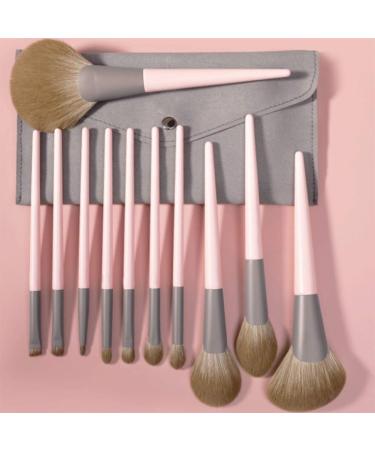 Buy 11-Piece Makeup Brush Set | Soft Lightweight & Portable Professional Tools for Flawless Application - Buy Online on GoSupps.com