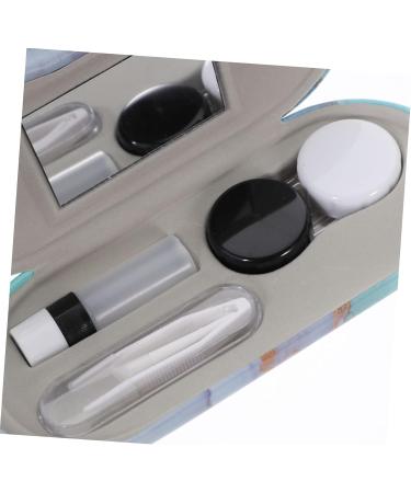 Healeved Double-Lodged Glasses Case - Multi-Purpose Travel Accessory for Sunglasses & Contacts Storage | Durable Protection Box - Buy Online on GoSupps.com