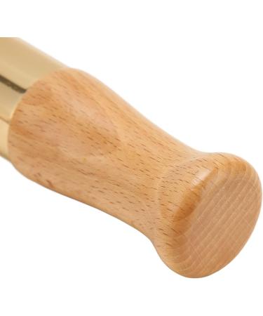 Barber Neck Duster Brush Fine Workmanship Face Neck Duster Sturdy Handle Skin Friendly Nylon Bristles for Salon - Buy Online on GoSupps.com