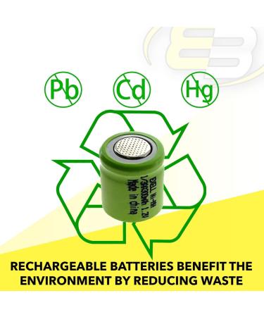 20pc Sizzler Short Chassis 1.2V 1/3AA NiMH 300mAh Flat Top Rechargeable Batteries - Compatible with ANTEATER SIDEBURN HOT HEAD CAMARO T/A & More - International Shipping Available - Buy Online on GoSupps.com