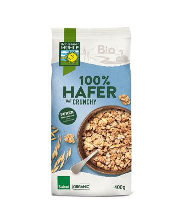 Bohlsener M hle Bohlsener M hle - 100% Crunchy Oats - 0.4 kg - Pack of 6