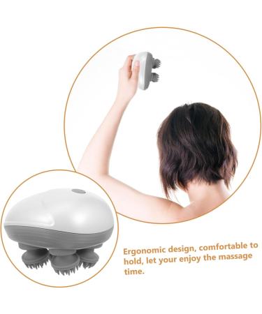 ULTECHNOVO Portable Head Massager Tool Set - Relaxing Abs Massage Brush for Stress Relief | International Shipping Available - Buy Online on GoSupps.com