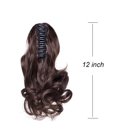 Ponytail Extension | Voluminous Wavy Hair Piece | Medium 110g (30cm) - Realistic Braid Extension for Effortless Style - Buy Online on GoSupps.com