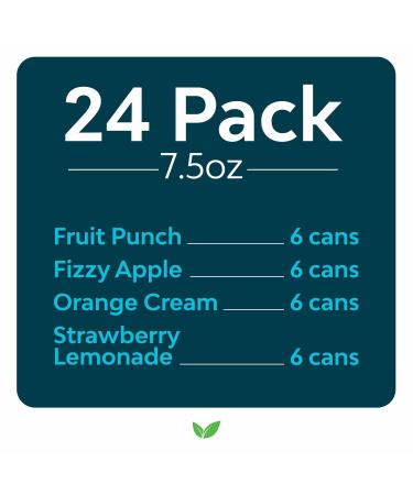 Zevia Kidz Variety Pack 7.5 Oz Cans (Pack Of 24) - Buy Online on GoSupps.com