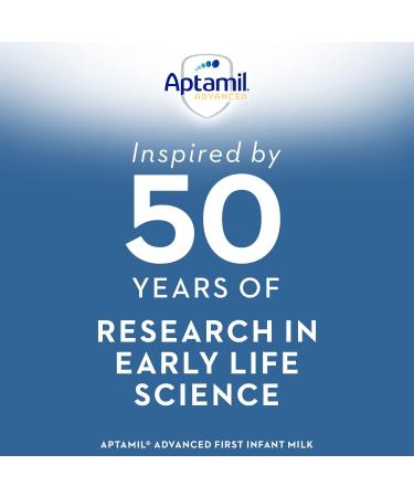 NUTRICIA LTD Aptamil Advanced 1 First Infant Baby Milk Powder Formula From Birth 800g Pack of 4 - Buy Online on GoSupps.com