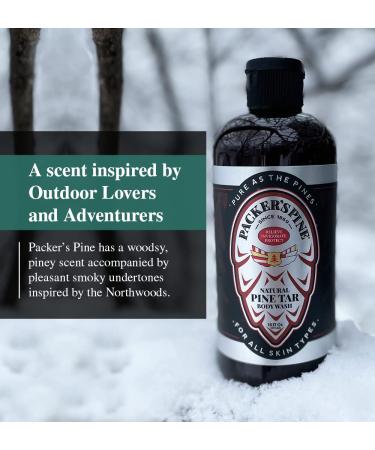 Packer's Pine Tar Soap Bodywash - Paraben Free, Sulfate Free | 16 Fl Oz - Buy Online on GoSupps.com