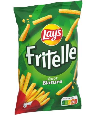 Lay's Fritelle Avec Sa Forme Originale De Frite Fritelle Go t Nature 80 g (Lot de 4) - Buy Online on GoSupps.com