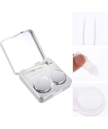 4-Piece Travel Set: Square Glasses Case & Contact Lens Holder | Compact & Invisible Storage Solutions - Buy Online on GoSupps.com