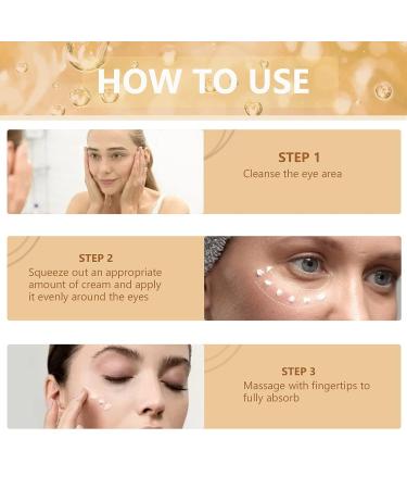 Dark Circle & Puffiness Eye Cream | Eye Repair Gel-Cream for Bags & Lines | 24-Hour Hydration | All Skin Types - Buy Online on GoSupps.com