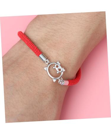 VALICLUD Women Bangle Red Bracelet Chinese Zodiac Bracelet Pig Shaped Bracelet Red Rope Bracelet Bangles for Girls Birthday Charm Bracelet Bracelets Gift Bracelet Miss Fashion South - Buy Online on GoSupps.com