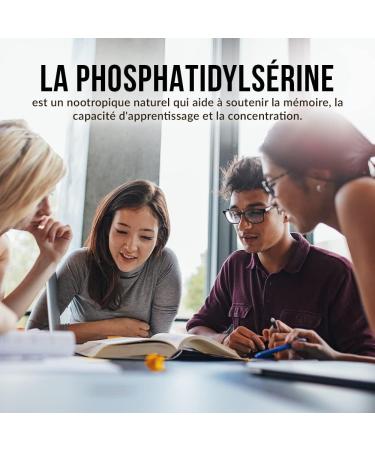 Intelligent Labs Pure Sunflower Lecithin Phosphatidylserine | 100% Soy & Allergen Free | 100mg Per Serving | 90 Vegan Softgels - Buy Online on GoSupps.com