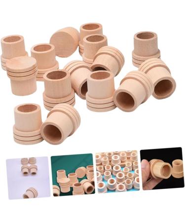 Buy Minkissy 60 Pieces Moxa Wooden Extinguisher - Moxa Roller & Strips for Moxibustion - International Shipping Available - Buy Online on GoSupps.com