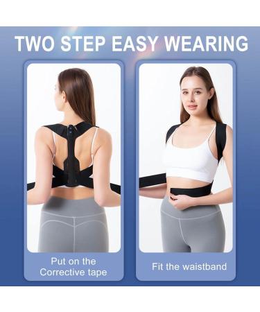 Smart Posture Corrector for Women - Adjustable Back Support Brace with LED Display & Vibration Reminder - 2022 Upgrade | Breathable Body Straightener Trainer - Buy Online on GoSupps.com