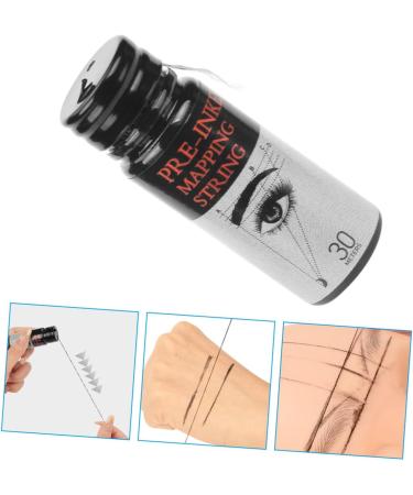 FOMIYES 4pcs Ruler Portable Line Positioning Supply Practical Tattooing Measure Tool Small Eyebrow Mark - Buy Online on GoSupps.com