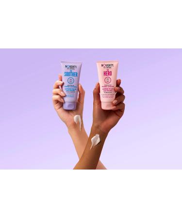 Noughty 97% Natural Hero Hand Cream | Hydrating Sweet Almond Oil & Shea Butter | 100ml - Best for Parched Skin - Buy Online on GoSupps.com