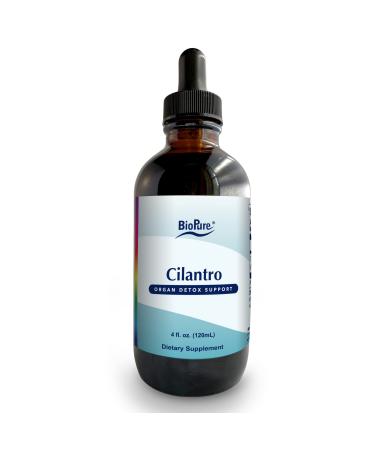 BioPure Cilantro Herbal Tincture  Potent Botanical Extract Rich in Beneficial Phytonutrients and Polyphenolic Compounds That Supports Immune Detox Cleanse Gut Health & Overall Wellness  4 fl oz