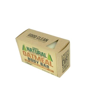 Sam's Natural Oatmeal Body Scrub Soap - Vegan & Cruelty-Free Bar Soap - America's Favorite Natural Body Scrub - Buy Online on GoSupps.com