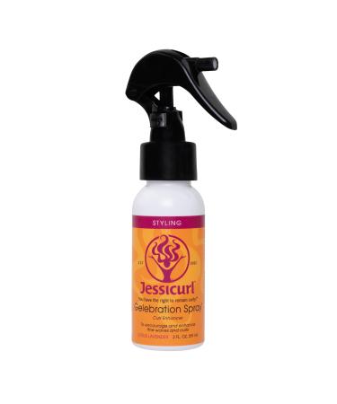 Jessicurl Gelebration Spray Citrus Lavender 2 Fl oz. Curl Enhancer for Fine Hair with Flaxseed Extract Curl Styler for Wavy Hair Curly Hair Products Citrus Lavender 2 Fl Oz (Pack of 1)
