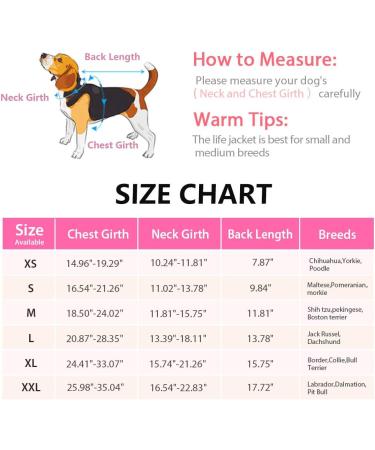 Queenmore Small Dog Life Jacket - Adjustable Pet Vest for Small and Medium Dogs - High Buoyancy & Rescue Handle - Reflective Bands - X-Small Pink - Buy Online on GoSupps.com