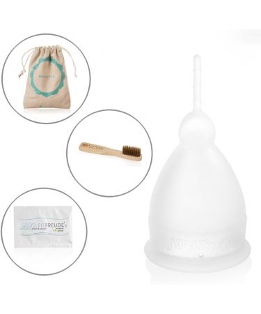 Deluxe Venize Menstrual Cup Size B - Medical Silicone - Includes Cleaning Brush Bag & Gift Box - Eco-Friendly & Comfortable - Buy Online on GoSupps.com