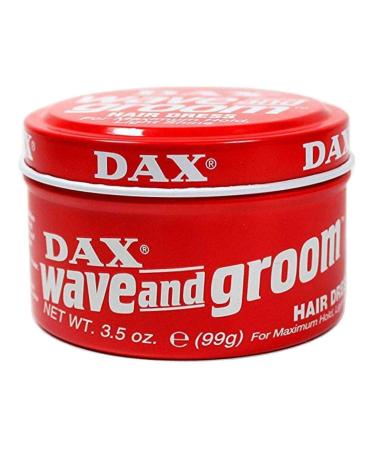 Dax Wave And Groom Hair Dress (2 Pack Shrink wrapped) 3.5 Ounce
