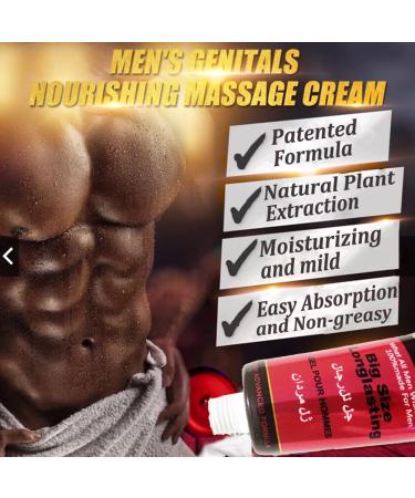 Enlargement Cream for Men | Thicker & Longer Massage Cream - 50ml Red | Boost Confidence - Buy Online on GoSupps.com