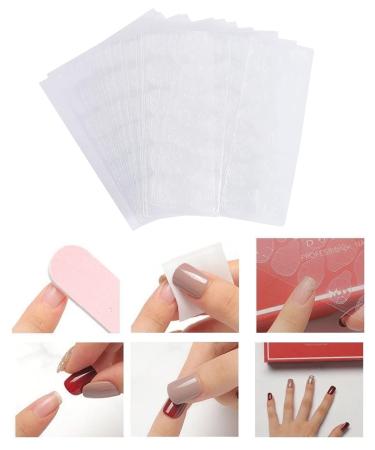 Buy Nail Glue Pads - 30 Sheets 720 Adhesive Pads for Press-On Nails | Clear Fake Nail Glue for Nail Art & DIY | Ideal for Nail Studios - Buy Online on GoSupps.com