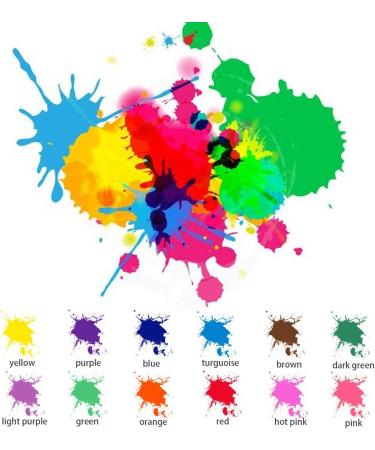 ZZKOKO Calligraphy Ink Bottle  12 Colors Dip Calligraphy Pen Inks Set  Drawing Writing Art Fountain Pen Non-Carbon Ink - Buy Online on GoSupps.com