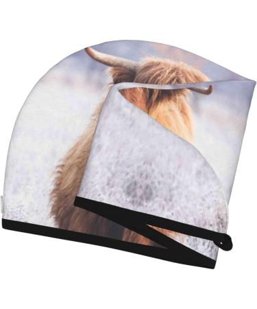 Yak Microfiber Hair Towel - Soft Super Absorbent Hair Wrap for Women | Quick Dry Coral Velvet Cap for Long Curly & Thick Hair - Buy Online on GoSupps.com