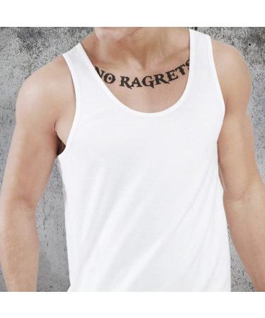 No Ragrets Temporary Tattoos - 2-Pack for Halloween Costume | Skin Safe - Buy Online on GoSupps.com