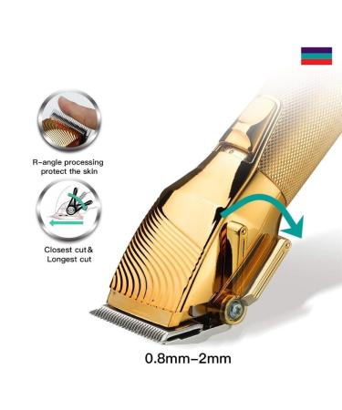 Buy Professional Cordless Hair Clippers for Men - Electric Barber Clipper with LED Display & USB Charging - Top Barber Supplies - Buy Online on GoSupps.com