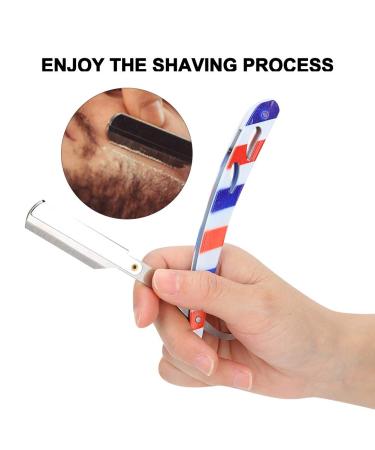 Buy Foldable Stainless Steel Manual Hair Razor Perfect Face Care Tool for Men | Premium Beard Razor Set - Buy Online on GoSupps.com