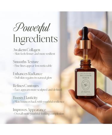 KUSHI Bee Venom Serum Hydrating & Firming Face Serum for Radiant Youthful-Looking Skin Cruelty-Free No Parabens or Sulfates 15ml - Buy Online on GoSupps.com