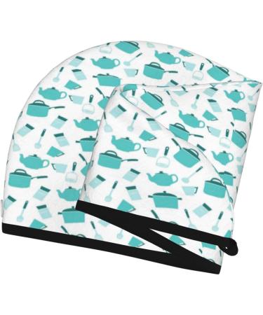 Shop Soft Super Absorbent Microfiber Hair Towel Wrap for Women - Quick Dry Coral Velvet for Long Curly & Thick Hair - Buy Online on GoSupps.com