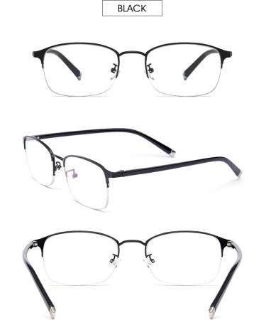 Vevesmundo Multifocal Blue Light Filter Glasses for Men - Set of 4 Reading Glasses (Strengths +1.0 to +3.5) - Premium Eye Protection - Buy Online on GoSupps.com