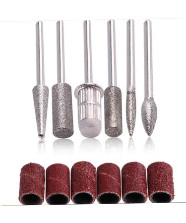 FRCOLOR 1 Set Set Efile Sanding Bands Nail Art Equipment Fine Grit Nail Drill Bit Sanding Ring Bands Grit File Sand Carbide Drill Bits for Nails Nail Sander Bit Sanding Rings Suite Major medium Assorted Color - Buy Online on GoSupps.com