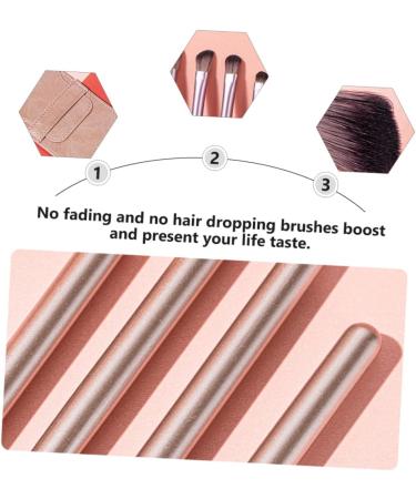 WOONEKY 1 4pcs Eye Makeup Brushes Eyeliner Brush Mini Brush Makeup Brush Kit Beauty Brush Plastic Pink - Buy Online on GoSupps.com