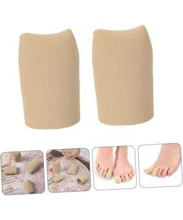 Healeved 6 Pcs Silicone Toe Sleeves - Toe Scuffs & Covers Set - Elastic Gel Foot Caps for Sports - 2.5x4cm Size - Pack of 6 - Buy Online on GoSupps.com