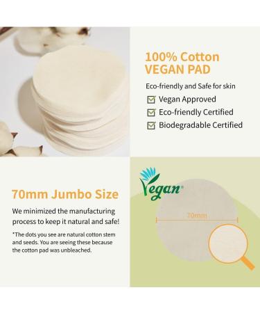 No.3 Radiance Glowing Jumbo Essence Pad 70 Pads / 150ml | Jumbo Size Vegan Pad Radiance - Buy Online on GoSupps.com