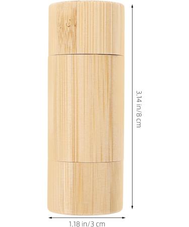 Beavorty Wood Makeup Brush Bamboo Foundation Brush With Roller Portable Blending Brush For Fluffy Brush Synthetic Bristles Cosmetics Tools - Buy Online on GoSupps.com