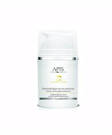 APIS Exclusive Terapis illuminating serum for the eyes with pearl golden algae and caviar |Tightiness and appearance of the mature skin |50 ml