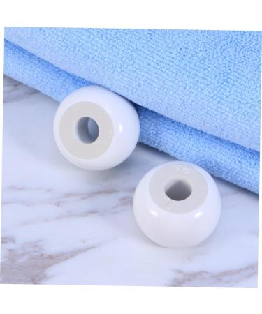 CABILOCK 9 Pack Porcelain Toothbrush Holder for Kids | Cute & Creative Mini Base | White Children's Toothbrush Stand - Buy Online on GoSupps.com