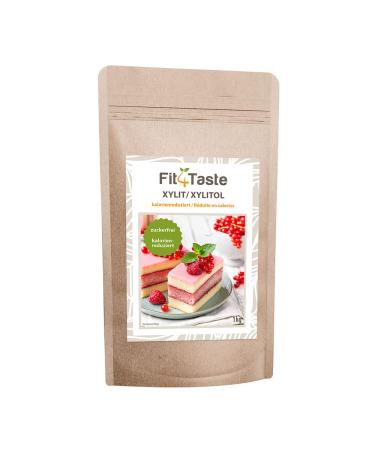 Buy Fit4 Xylitol Birch Sugar 1kg | Sugar-Free Alternative | Low-Calorie Sweetener for Baking & Table Use - Buy Online on GoSupps.com