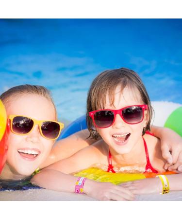 Weddhuis 12-Piece Emergency Bracelet Set for Kids Waterproof ID Bracelets for Boys Girls & Toddlers with Marker Pen Ideal SOS Safety Bracelets - Buy Online on GoSupps.com