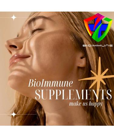 BioImmune Organic Lions Mane Supplement Capsules 120 Capsules w/Patent Litropane Immune System Booster Nootropic Brain Support Mushroom Supplement. 10X Extract Comparable to 18000mg - Buy Online on GoSupps.com